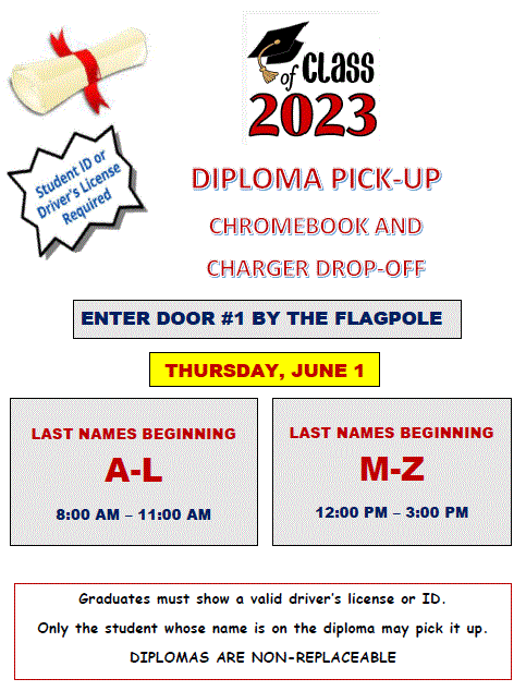 DIPLOMA PICK UP